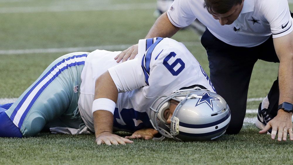More injury woe for Cowboys' Romo