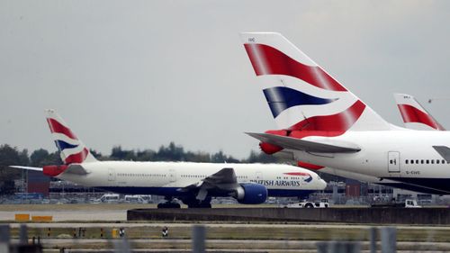 British Airways plane.