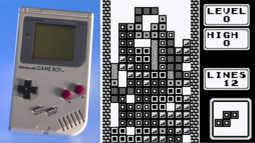 Tetris was a Nintendo Game Boy launch title in 1989. (Getty/The Tetris Company)