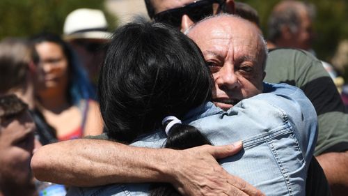 Ms Maasarwe's father is at the weekend's vigil in Bundoora.