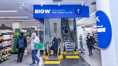 The new BIG W at Sydney's Town Hall station is open.