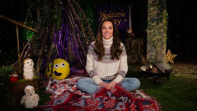 Kate Middleton on CBeebies Bedtime Stories, 2022