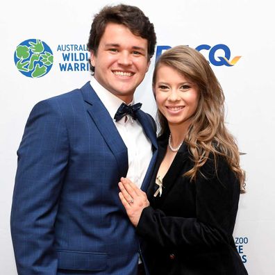 Bindi Irwin and Chandler Powell.