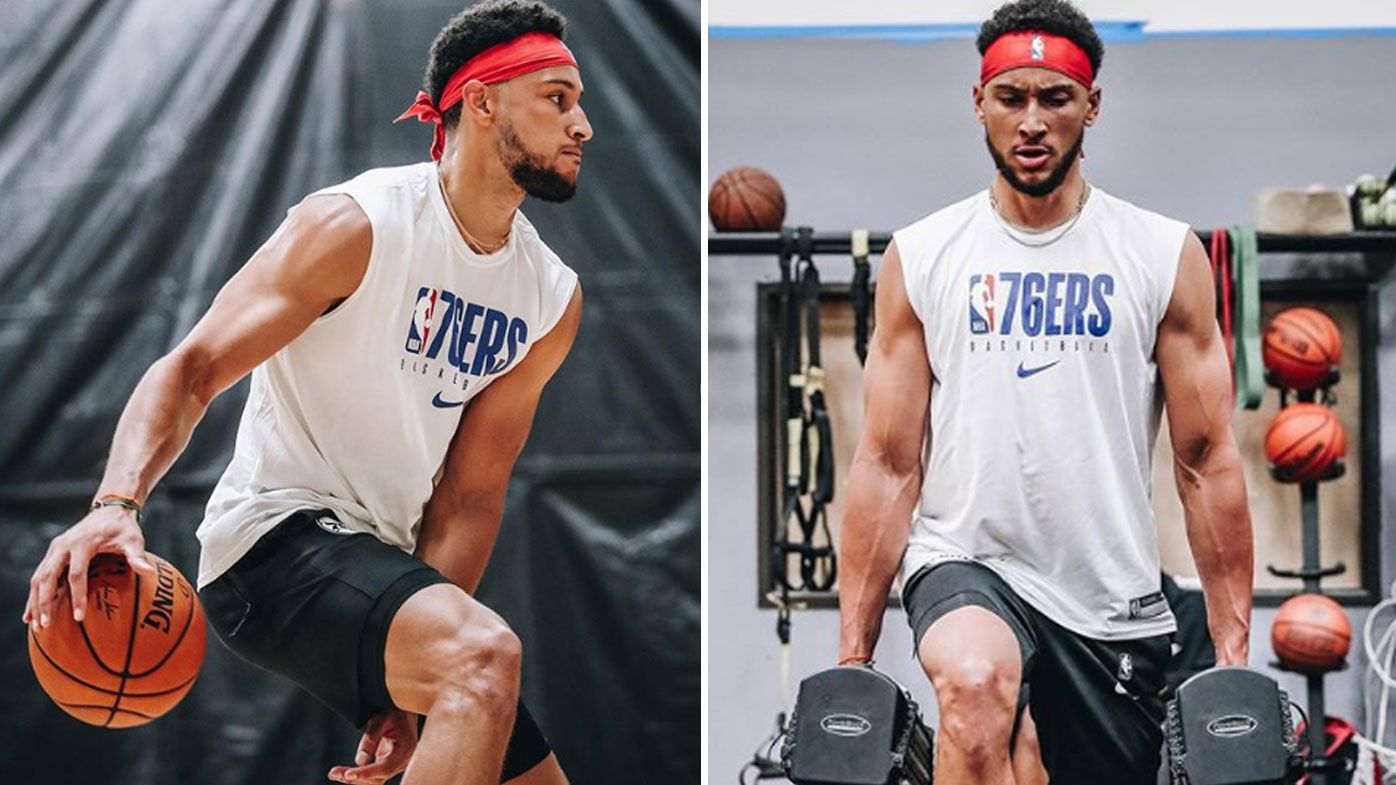 Ben Simmons has been working out during the COVID-19 NBA shutdown