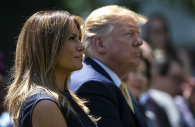 Melania and Donald Trump