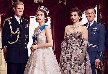 When was the first season of The Crown released on Netflix?