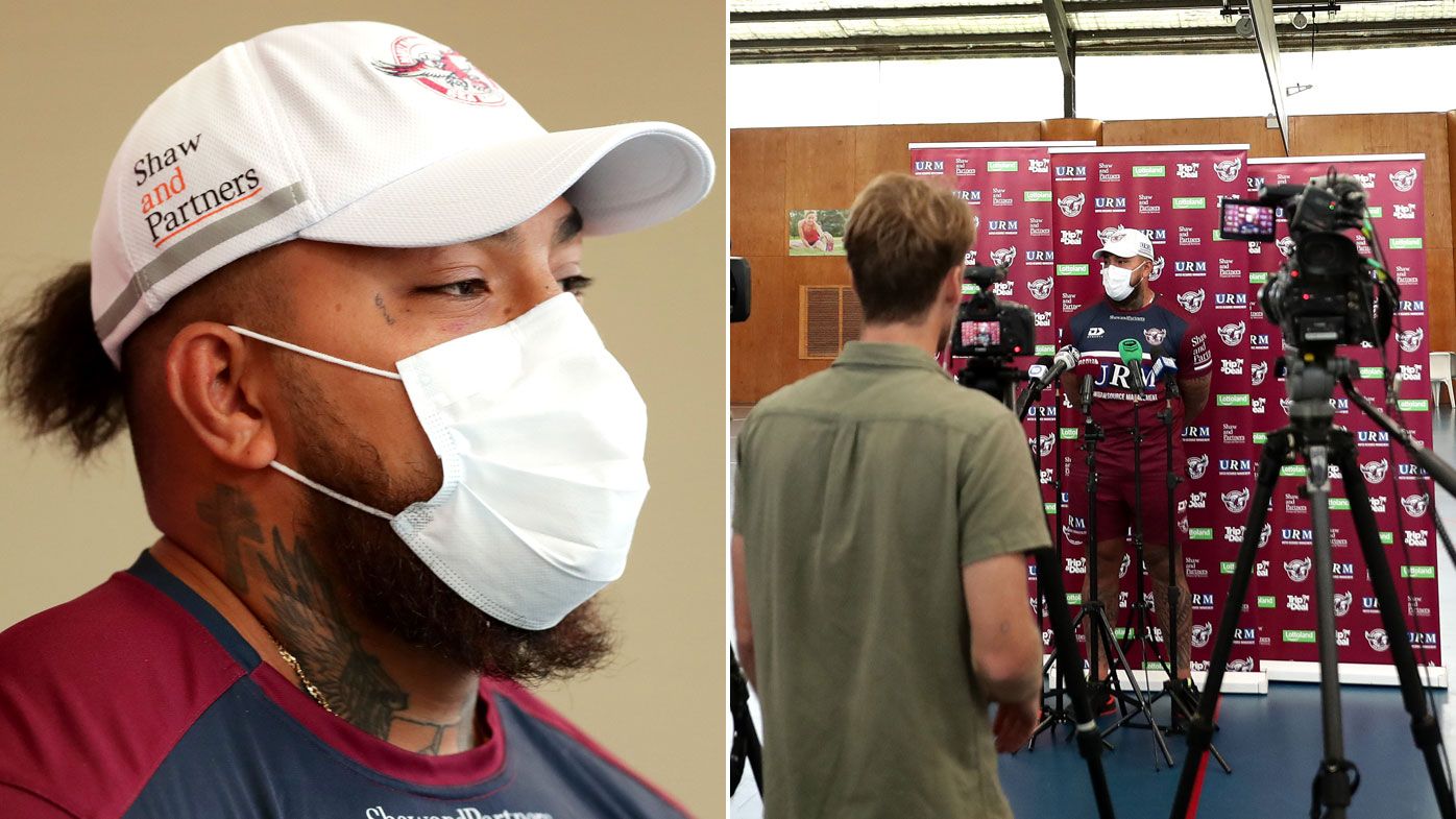 'There will be a lot more people wearing it': Addin Fonua-Blake poses radical coronavirus protection step 