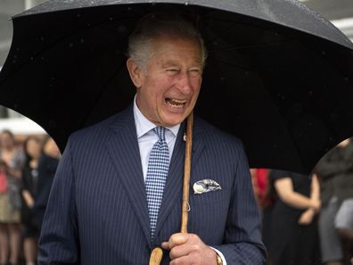 Prince Charles in New Zealand, November 2019.