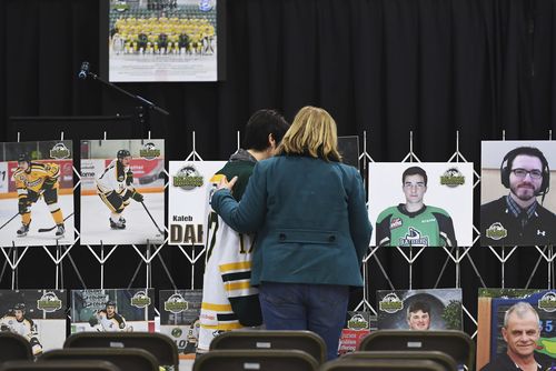 The 14 others on the bus were injured, some critically, in Friday night's collision, which has Canada, its national sport and the hockey-obsessed town of Humboldt reeling.