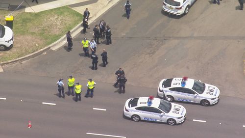 A man has been shot dead in South Wentworthville today.