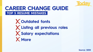 Top five resume mistakes.