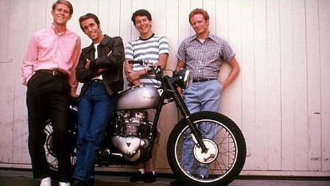 Fonzie’s long-lost motorbike goes up for auction