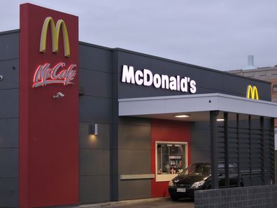 McDonald's Fast food Restaurant in Tasmania.