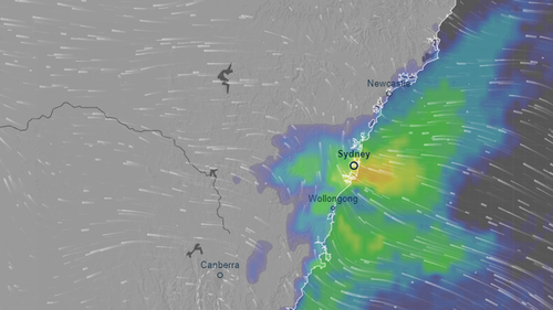 A severe weather warning has been issued for heavy rainfall from the Hunter to the South Coast.