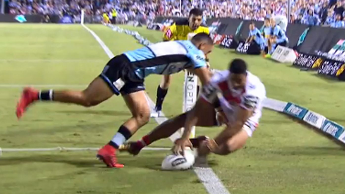 Nene Macdonald puts up his entry for try of the year contender