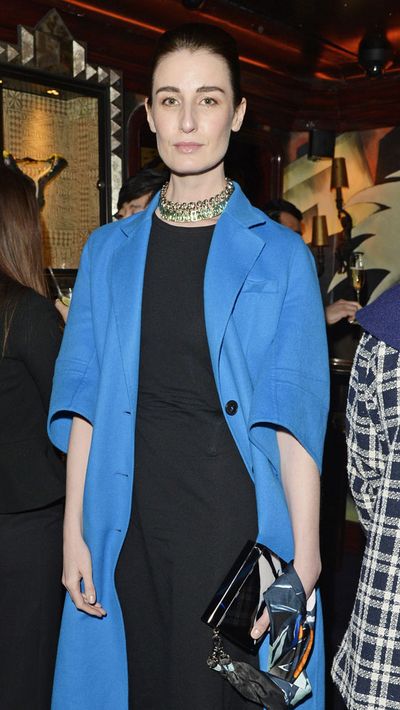 Model Erin O'Connor at the London premiere