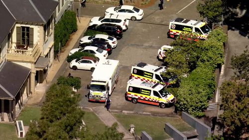 A swimmer has been pulled from the water at a Sydney beach.