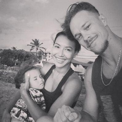 Naya Rivera, Ryan Dorsey and their five-year-old son Josey.