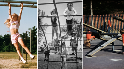 Kids: Dangerous retro playground equipment of the 60s, 70s and 80s