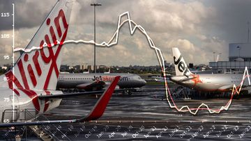 Government tracker showing the cost of discounted flights by Australian airline companies.