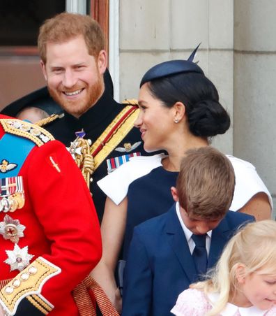 Harry Meghan Trooping the Colour 2019