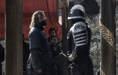 The Hound and The Mountain on Game of Thrones