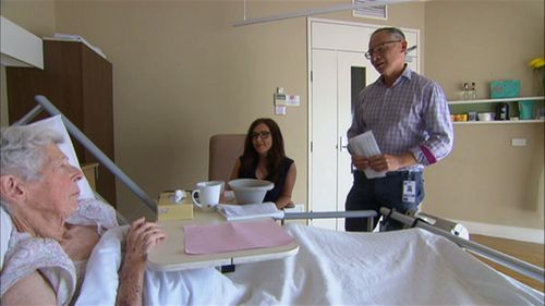 A spokeswoman for Palliative Care Australia told 9News.com.au anxiety is a common and distressing symptom for those entering the final stage of their life.