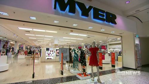 Myer's share value plumetted to just 53 cents after a slump in January sales that has marked peril for the retail giant (Supplied).