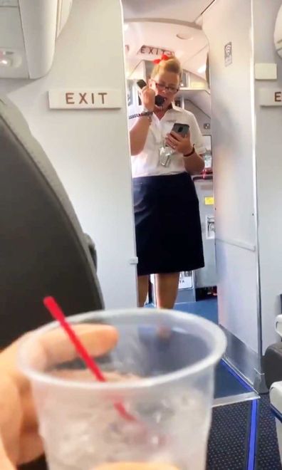 Vincent Peone discovers he's the only passenger onboard Delta flight