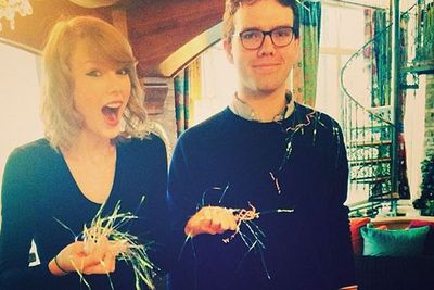 @taylorswift: Confetti-bombed my brother for his birthday and he was like....
