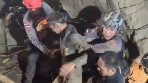 Cave rescue in Laos