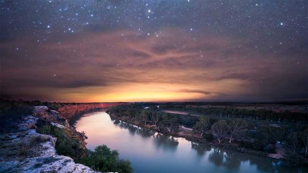The Murray River, South Australia