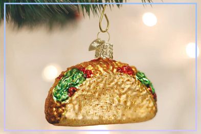 9PR: Old World Christmas Taco Glass Blown Ornament