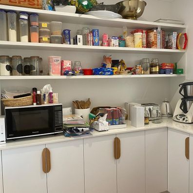 Inside Deb Saunders' stunning pantry makeover