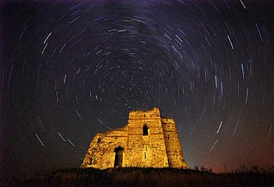 Perseid meteor shower (AAP)