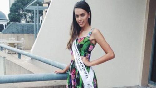 Elyse was a Miss World contestant. (Supplied)