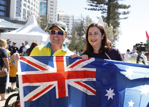 Queensland Premier Annastacia Palaszczuk has blasted the Commonwealth Games organisers for the closing ceremony. (AAP)