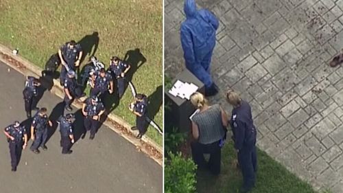 Police rushed to the scene in Parkinson after reports of a disturbance. (9NEWS)