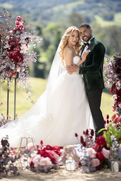 MAFS 2023 married at first sight wedding album: Janelle and Adam