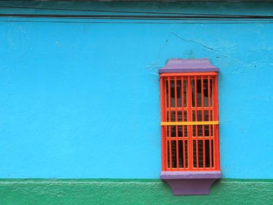 Venezuela colourful house