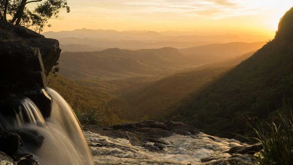 Waterfalls at Springbrook, Brisbane
