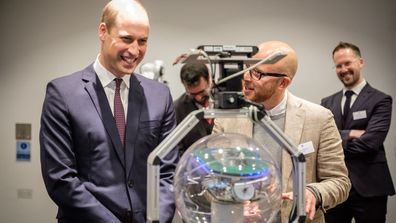 2 Prince William robots Oxford