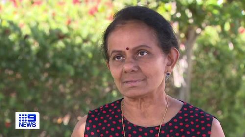 Scoot passenger Sue Nair spoke to 9News after bomb threat on board