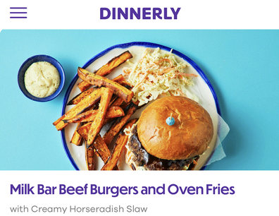 Dinnerly beef burgers kit