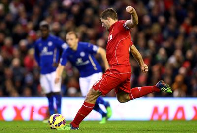 Gerrard (1998-2015) will finish his Reds' career with over 500 games and 114 goals.