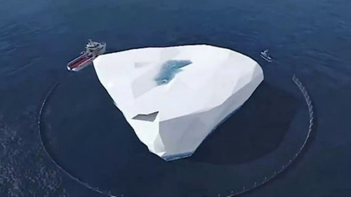 Emirati "Ice Pirate" has bold plan to tow iceberg to UAE for drinking water