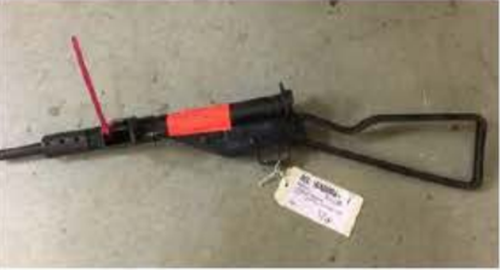 A Sten machine gun was handed in to police in South Australia (National Firearms Amnesty 2017 Report)