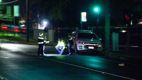 The boy, thought to be aged between 10 and 12, was hospitalised with life-threatening injuries after being struck on Springfield Road in Blackburn shortly before 6.30pm yesterday.