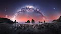 Milky Way photos reveal scenes usually 'invisible to the naked eye'