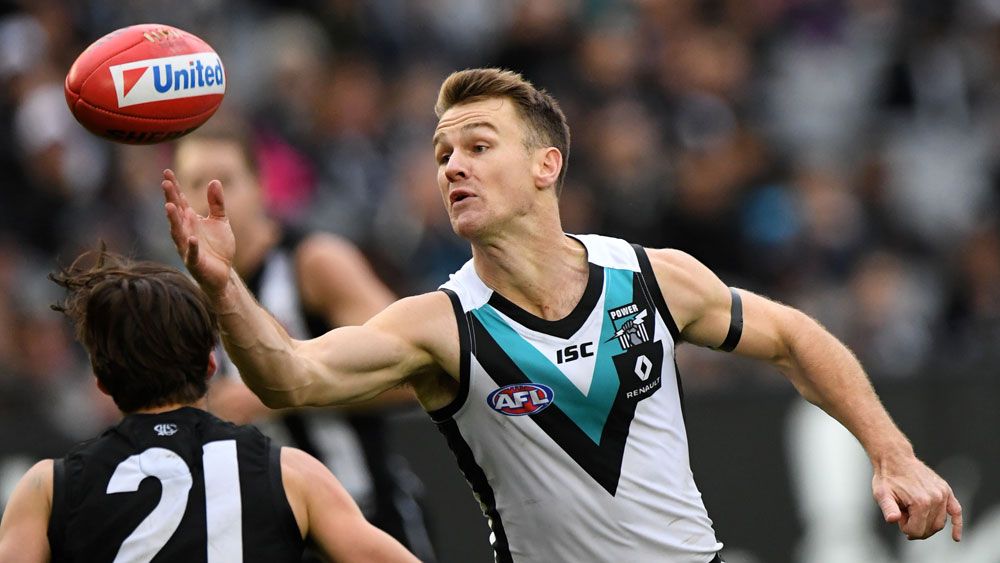 AFL shock as Port Adelaide star Robbie Gray diagnosed with testicular cancer